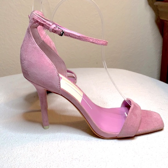 🌸 Dolce Vita Violet Pink Suede Heel - Picture 8 of 9